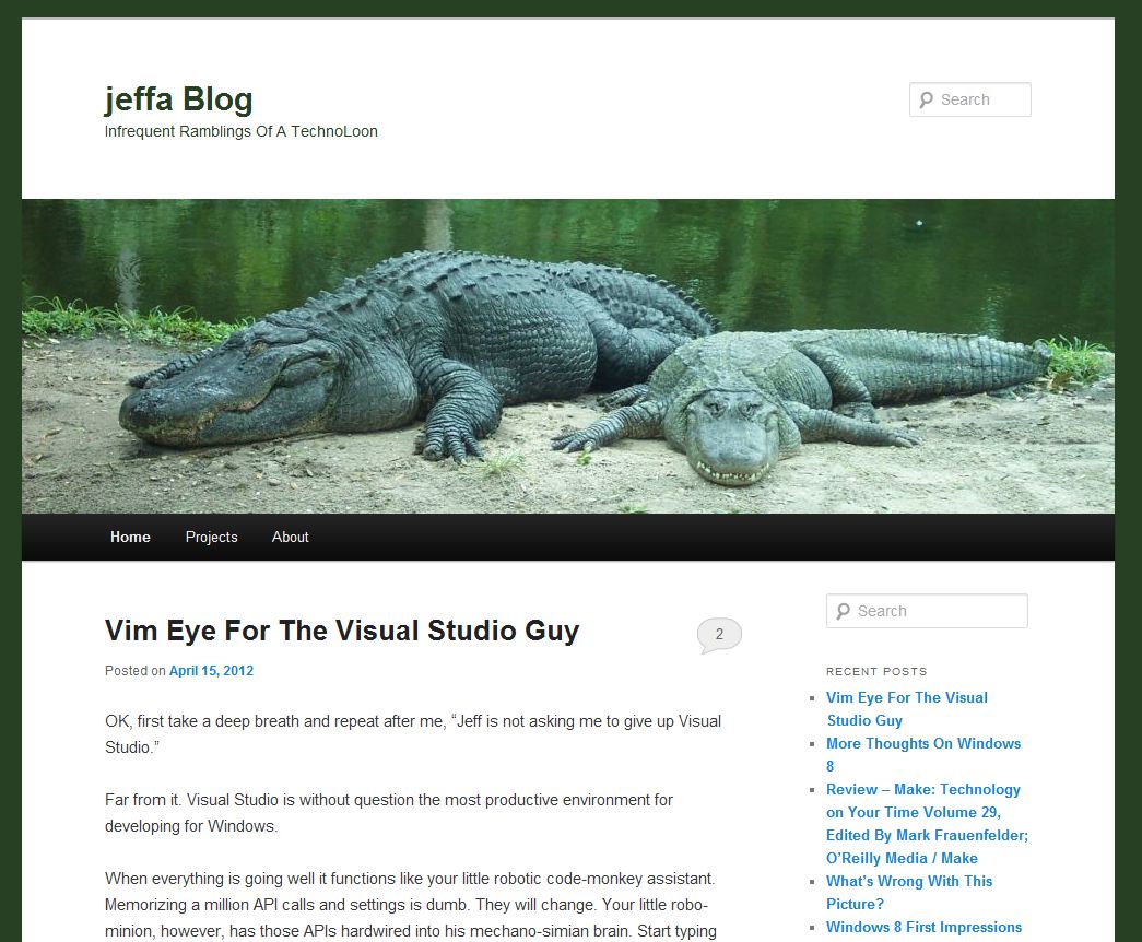 jeffa Blog Screen Capture jeffa Blog Screen Capture